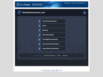 thefluidmovement.com snapshot