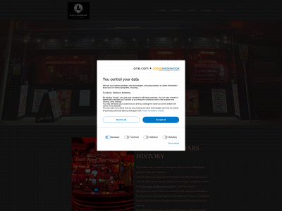 galleonbar.com snapshot