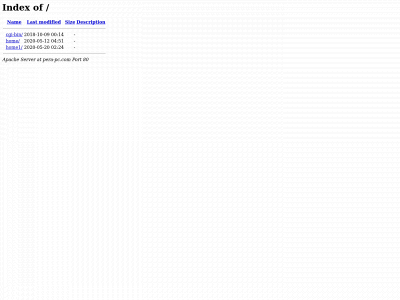 pera-pc.com snapshot