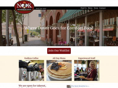 thenooknh.com snapshot