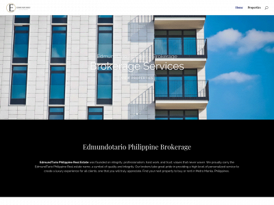 edmundtariophilippinebrokerage.com snapshot