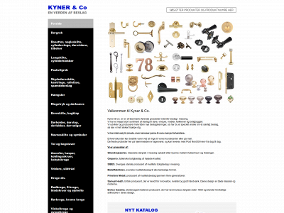 kynerbeslag.dk snapshot