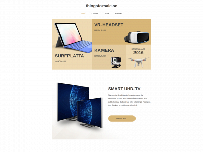 thingsforsale.se snapshot