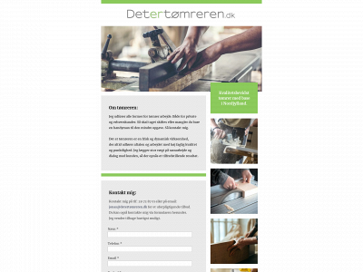 detertømreren.dk snapshot