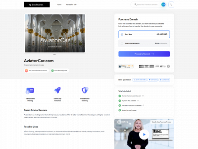 aviatorcar.com snapshot