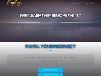 prophecyroom.com snapshot