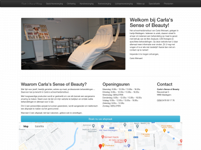 carlassenseofbeauty.be snapshot