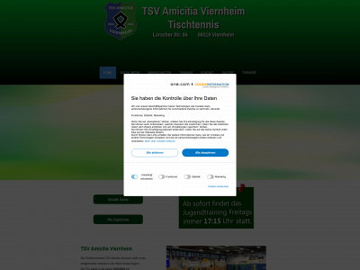 tischtennis-viernheim.de snapshot