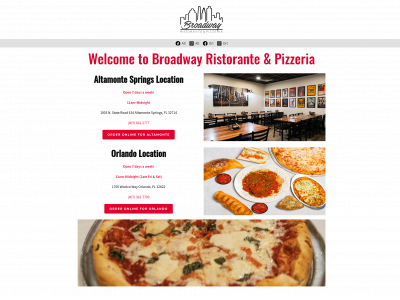 broadwayfl.com snapshot