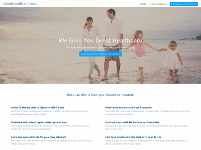 clearhealthmedical.com snapshot