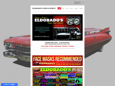 eldoradosbar.com snapshot