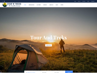 tourntreks.in snapshot