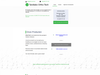 ortho-tech.be snapshot