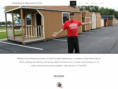 sheshedsmancavesplus.com snapshot