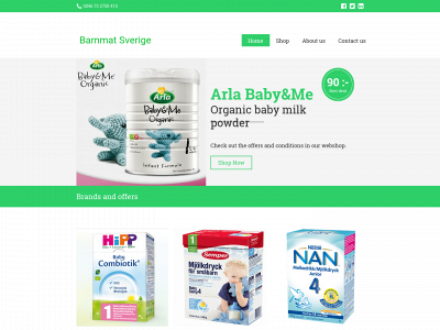 babyfood.se snapshot