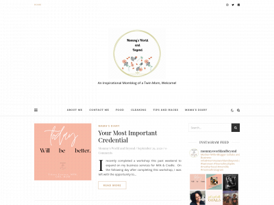 mommysworldandbeyond.com snapshot