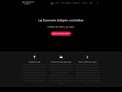 cocktailparty.dk snapshot