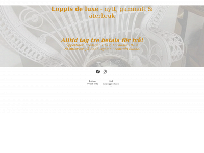 loppisdeluxe.se snapshot