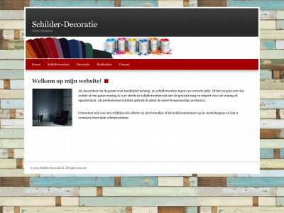 schilder-decoratie.be snapshot