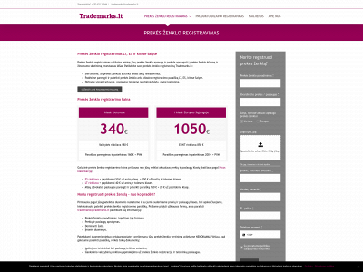trademarks.lt snapshot