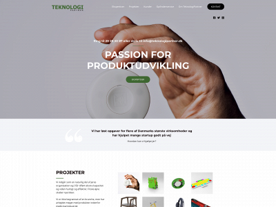 teknologipartner.dk snapshot