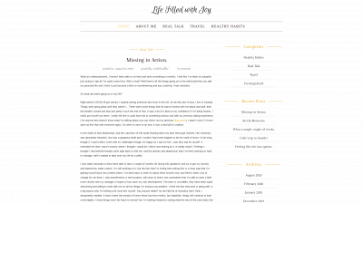 lifefilledwithjoy.com snapshot