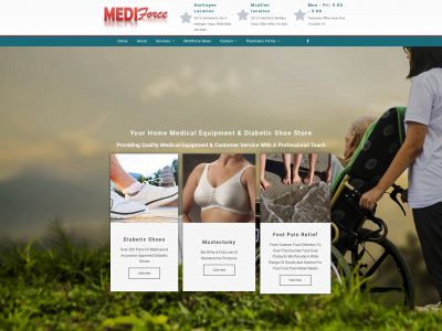 mediforcedme.com snapshot