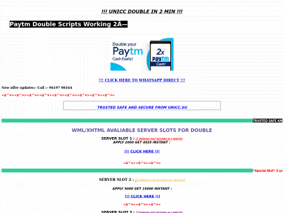 paytmdouble.com snapshot
