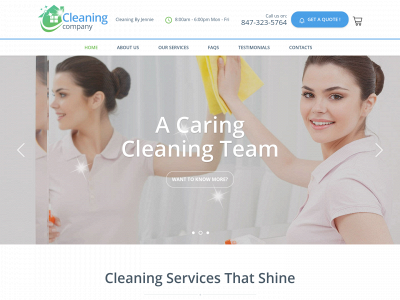 cleaningbyjanina.com snapshot