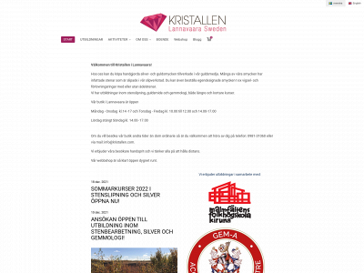 kristallen.com snapshot