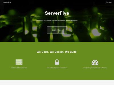 serverfive.com snapshot
