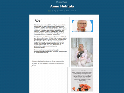 annehuhtala.fi snapshot