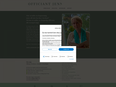 officiantjennyakerman.se snapshot