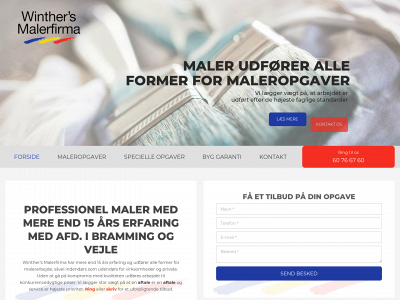 maleresbjerg.dk snapshot