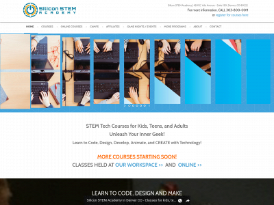 siliconstemacademy.com snapshot