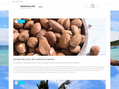 salubriouslife.net snapshot
