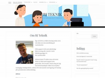 bjteknik.se snapshot