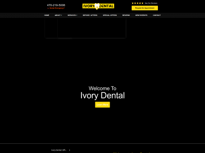 ivorydent.com snapshot