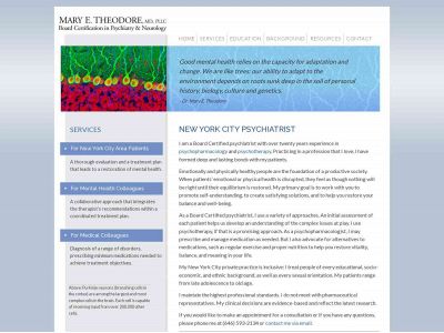 drmarytheodore.com snapshot