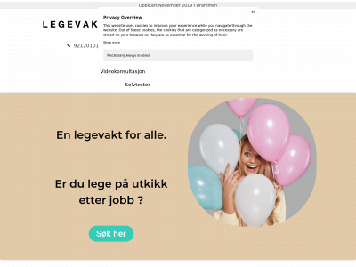 legevaktx.no snapshot
