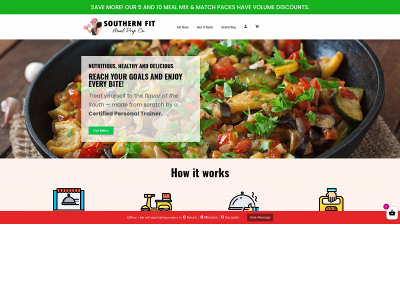 southernfitmealprep.com snapshot