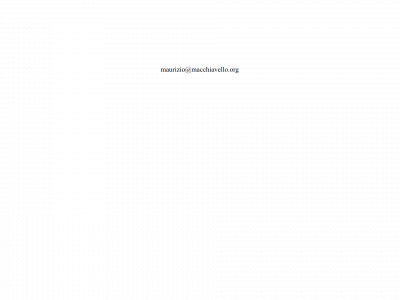 macchiavello.org snapshot