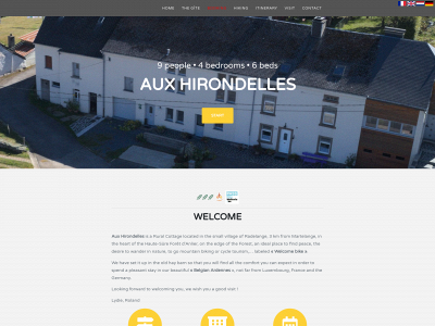 auxhirondelles.be snapshot
