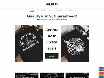 www.nineonesixprintco.com snapshot
