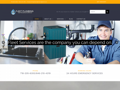 fleetplumbingandheatingboilerrepair.com snapshot