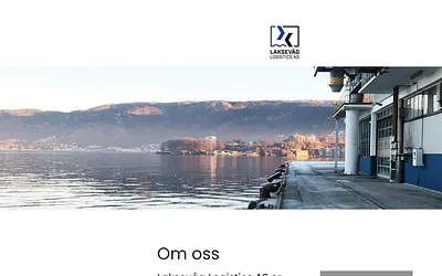 laksevaag-logistics.no snapshot