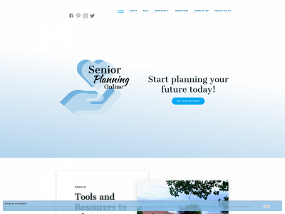 seniorplanningonline.com snapshot