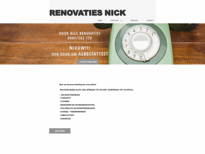 renovatiesnick.be snapshot