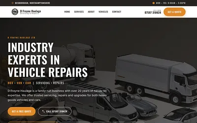 dfraynehaulage.com snapshot