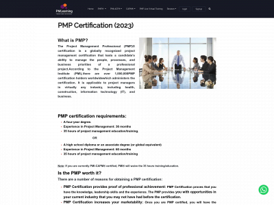 pmlearning.org snapshot